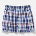 thumbnail image 2 of Sngxgn Breathable Men's Underwear Comfortsoft Boxer Briefs(Blue,XXL), 2 of 3