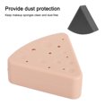 thumbnail image 3 of Estuche De Esponja De Maquillaje Triangular, Caja De Almacenamiento De Esponjas De Polvo, Cojín De Polvo Cosmético, Contenedor De Base, Protección Contra El Polvo, Estuche De, 3 of 7