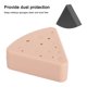 thumbnail image 3 of Estuche De Esponja De Maquillaje Triangular, Caja De Almacenamiento De Esponjas De Polvo, Cojín De Polvo Cosmético, Contenedor De Base, Protección Contra El Polvo, Estuche De, 3 of 7