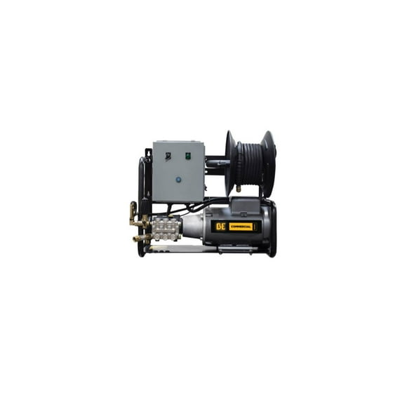 Be Power Equipment X-2050FW1A 2000 Psi, 5 Hp, 1 Ph, 230v Baldor Motor, Wall Mount Elec. Pressure Washer