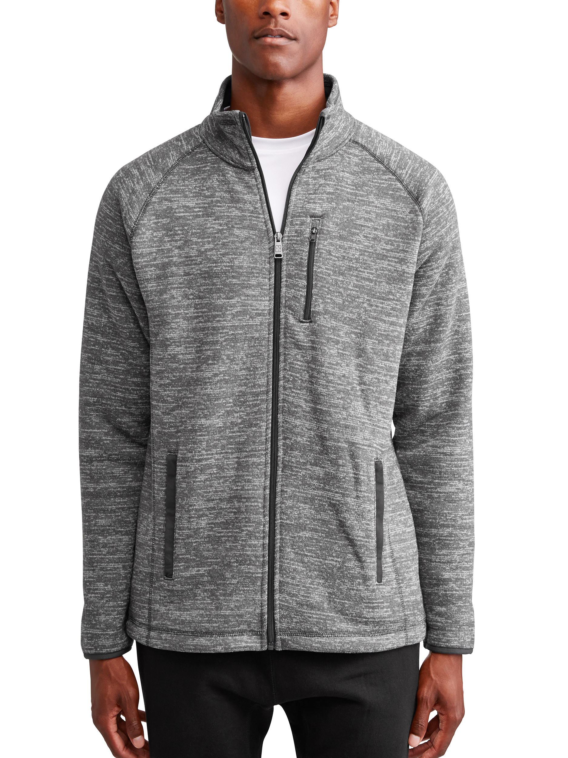 pile fleece zip up jacket - Walmart 