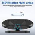 thumbnail image 2 of sweethay Soporte de plástico para teléfono móvil para automóvil, soporte de protección autoadhesivo giratorio Universal desmontable de 360 Teléfono y Comunicación, 2 of 6