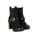 thumbnail image 1 of Botín Tacón Plataforma Track Para Mujer Casual Drillo Negro Platonia  GRETA-01-NEGRO, 1 of 8