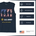 thumbnail image 6 of US Army Be All You Can Be Muscle Shirt American Flag Military Veteran DD 214 Patriotic Armed Forces Licensed Men's, 6 of 7
