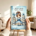 thumbnail image 6 of QISIWOLE 5.8x8.3in 2027-2030 Monthly Planners & Appointment Book with Monthly Tabs, 5.5x8.3, Blue, 6 of 7