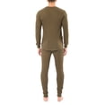 thumbnail image 3 of Men's Smith's Workwear 2-piece Thermal Set Color: Black Olive Size: M, 3 of 5