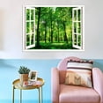thumbnail image 2 of IDEA4WALL Wall Murals for Bedroom Fake Window View Forest Removable Wallpaper Peel and Stick Wall Stickers - 36x48 inches, 2 of 4