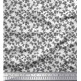 thumbnail image 1 of Soimoi Rayon Fabric Artistic Floral Print Sewing Fabric Yard 56 Inch Wide, 1 of 3