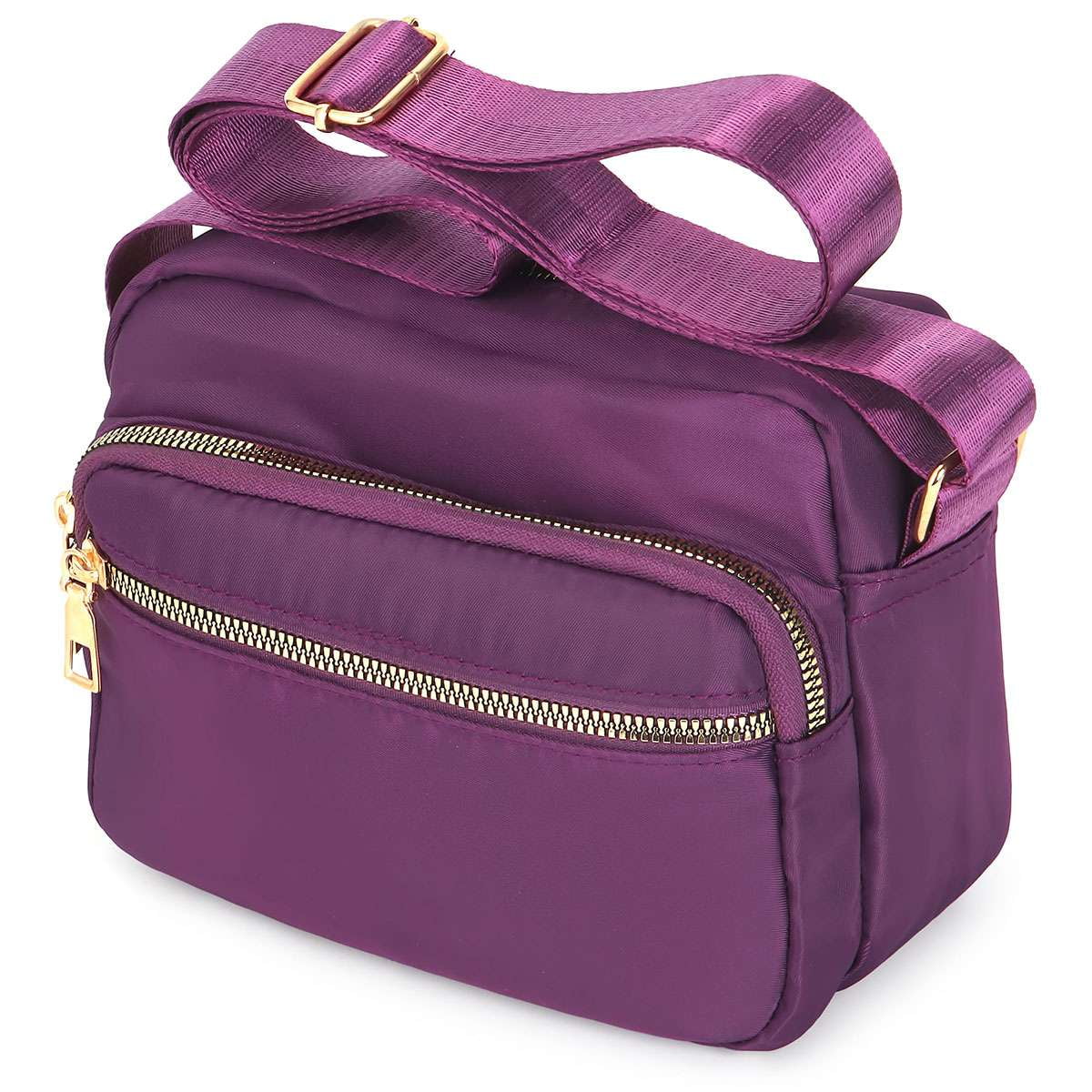 Spencer Women Nylon Crossbody Bags Purses and Handbags Casual Messenger Bag Waterproof Crossbody Purse for Ladies, Navy