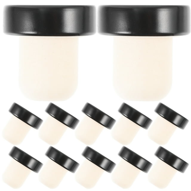 20 tapones en forma de T para botellas de vino, reutilizables.