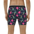 thumbnail image 2 of Men's Boxer Briefs, Ping Pong Rackets And Balls Soft and Breathable Mens Underwear Boxer Briefs With Widen Waist, 2 of 5