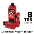 thumbnail image 2 of Powerbuilt 8 Ton Bottle Jack - 647527, 2 of 5