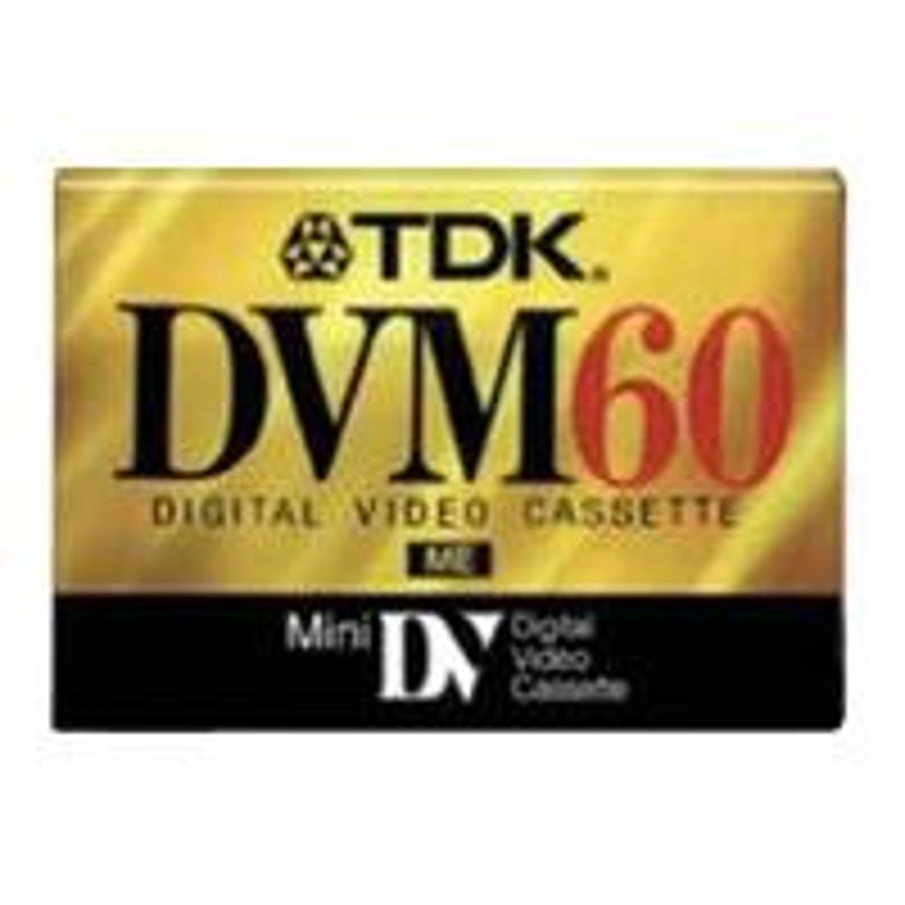 TDK DVM 60 Mini DV tape 2 x 60min