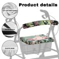 thumbnail image 5 of Jiueut Pink Axolotl Medical Rollator Walker Seat & Back Cat Covers for Women 2 Piece Soft Seat Cushion for a Rollator Walker Outdoors Protective Covers for Walker, 5 of 7