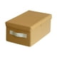 thumbnail image 2 of Contenedor de almacenamiento de ropa plegable, organizador de armario con tapa, cubos de almacenamiento, organizador para fundas de almohada, edredone 44 cm x 30 cm x 205 cm, 2 of 9