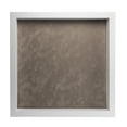 thumbnail image 2 of 30x30 Shadow Box Frame In White With A 1 3/4" Usable Depth Includes Smoke Suede Acid-Free Backing,, 2 of 6