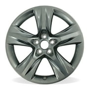 Brand New Single 19" 19X7.5 Wheel With Platinum Clad Cover for 2014-2019 Toyota Highlander OEM Style Replacement Rim 75163