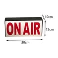 thumbnail image 2 of GROWTH TANK Recording Sign with Colour Changing Function LED Illuminated on Air White Red Wired, 2 of 8