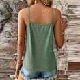 thumbnail image 4 of Women's V Neck Lace Suspender Vest - New Casual Design, Polyester Material, Lightweight Breathable, Loose Fit, Suitable for Party/Beach, Recommend Size Down, 4 of 6