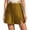 Yellow, variant on Riforla Women's Basic High Waist Solid Satin Bodycon Mini Pencil Skirt Skirts for Women Beige M