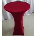 thumbnail image 3 of GROWTH TANK Stretch Poseur Dry Bar Spandex Table Cover Cloth Decor Crimson 60cm, 3 of 9