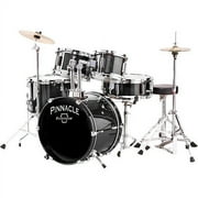 Ludwig Pinnacle Complete 5 Piece Jr Drumset, Gloss Black