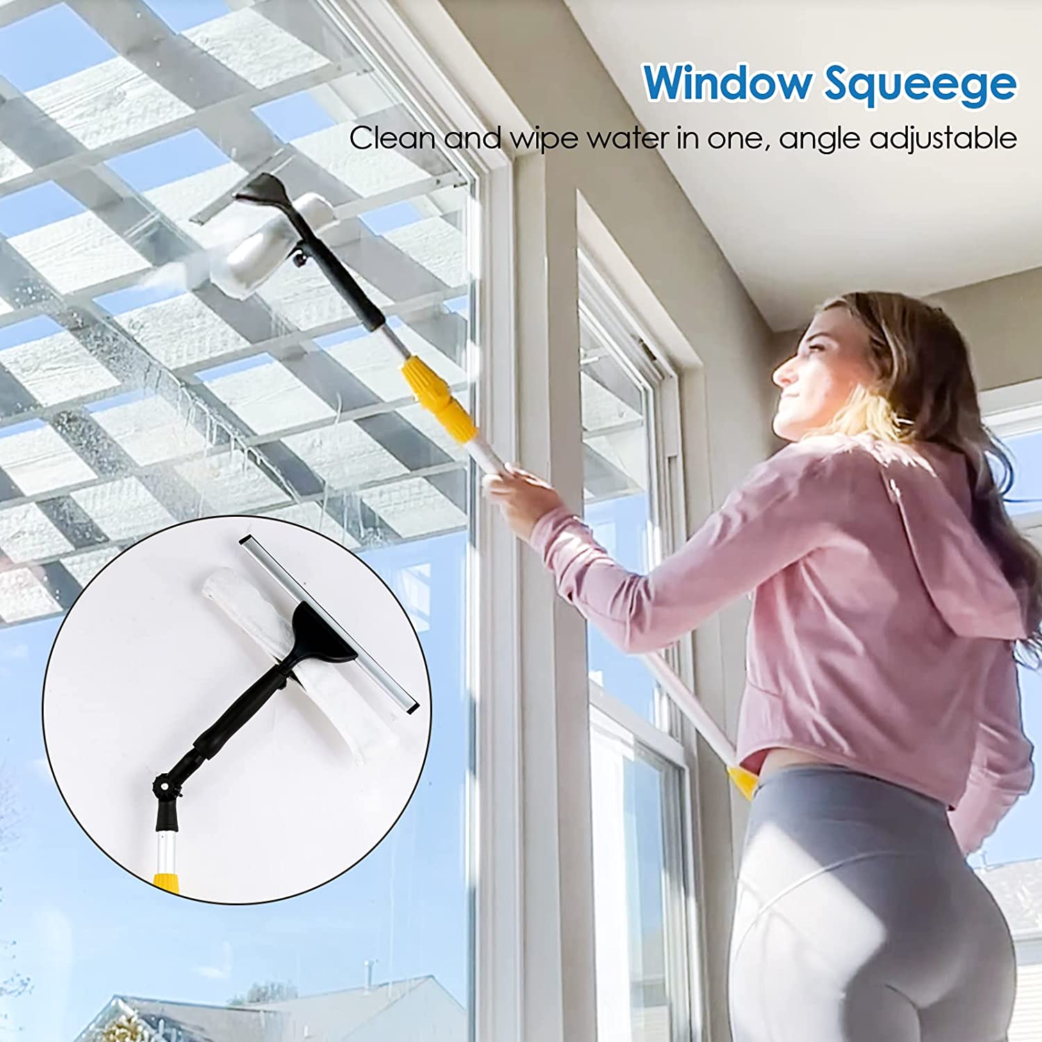 Buy Duster Kit for Cleaning 30 Foot High Reach with 723 Foot Extension