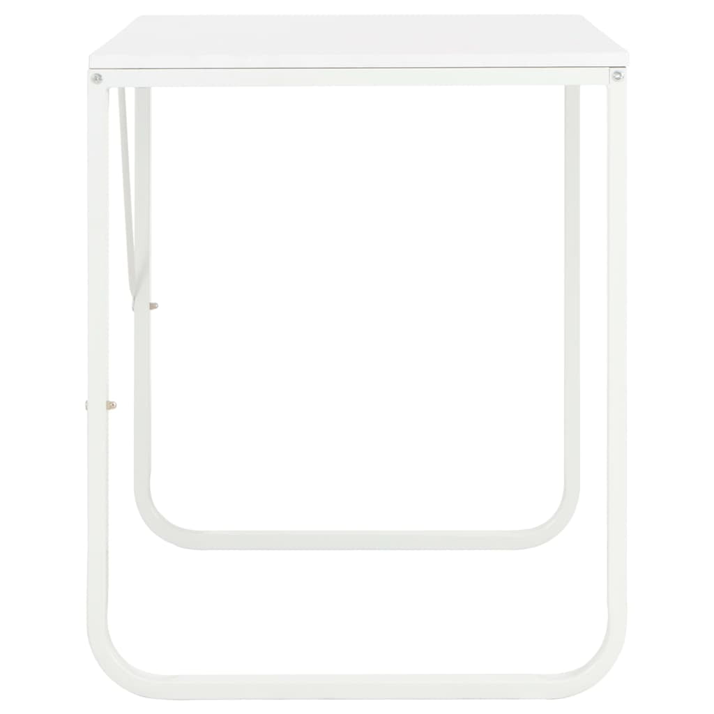 Kepooman Home Office Modern Computer Desk Dining Table, 47.2" x 23.6" x 28.7", White Kepooman Home Office Modern Computer Desk Dining Table, 47.2" x 23.6" x 28.7", White