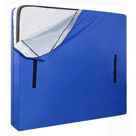 Mattress Bag with 8 Handles for Moving and Storage Reusable Cover with Strong Zipper Closure Queen Size