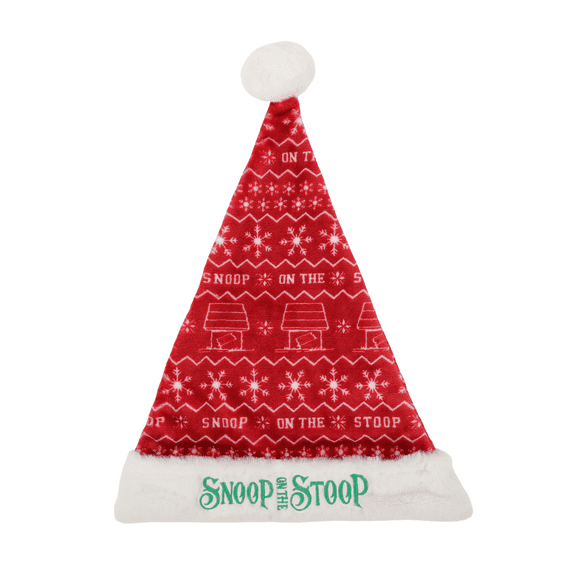 Snoop Dogg Snoop on The Stoop Santa Hat, 17.5 inches