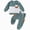 Blue, variant on TOWED22 Toddler Baby Boy Fall Winter Outfit Kids Cotton Printed Clothes Casual Long Sleeve Sweatshirt Tops Pants Set 2pcs Outfits Clothing(Light Green,6-12 M)