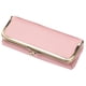 thumbnail image 5 of Estuche para gafas de piel sintética resistente al desgaste, organizador de gafas. Rosa, 5 of 9
