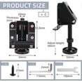 thumbnail image 3 of Adjustable Leg Leveler, 4 Pack Leveling Feet Heavy Duty Leg Levelers Adjustable Furniture Levelers With Screws, Lock Nuts And Wrench For Large Furnitu, 3 of 5