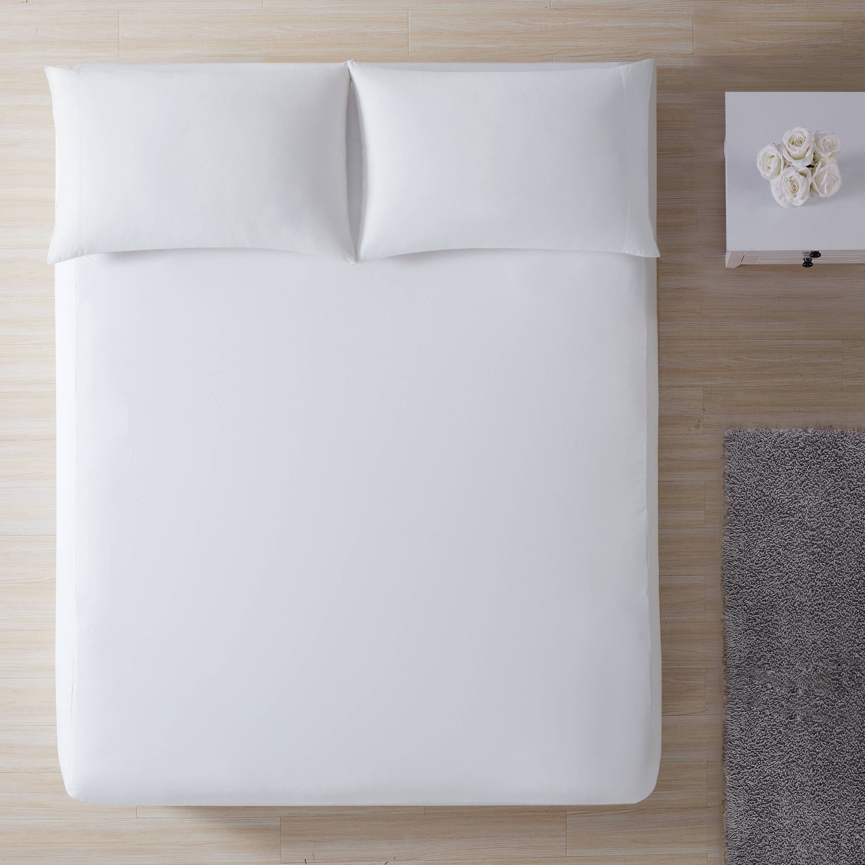Super Clean Allergy Blocker Fitted Mattress Protector, Twin