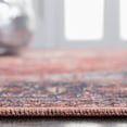 thumbnail image 6 of SAFAVIEH Serapi Raschelle Oriental Machine Washable Area Rug, Red/Navy, 5'3" x 7'6", 6 of 13