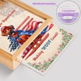 thumbnail image 4 of Republican Rhodesian Ridgeback Making Woof Count Election 2024 Acrylic Plaque with Wood Photo Frame Box Ridgebacks Dog Lover Gifts Light Box - 01002, 4 of 5