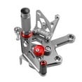 thumbnail image 5 of Racing Adjustable Rearsets Foot Pegs Gray For Kawasaki ZX4R ZX4RR 2022-2024, 5 of 5