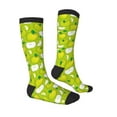 thumbnail image 3 of Balery Green Apple Fun Novelty Socks Men'S Women'S Crew Socks Funny Crazy Novelty Socks Quirky And Cool Socks, 3 of 9