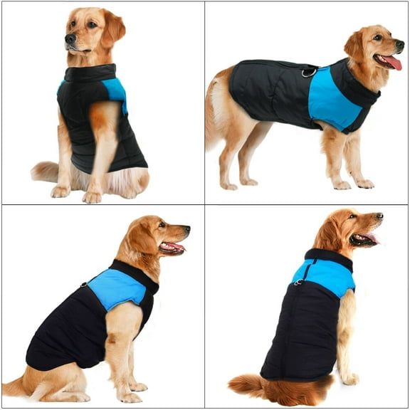 Pet Artist Dog Clothes for Big Dogs Winter Coat Waterproof Large Dog Jacket Zippered Warm Vest 6XL 7XL