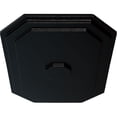 thumbnail image 3 of Ekena Millwork 25 1/4"W x 17 1/4"H x 1 3/4"P Felix Ceiling Medallion, Hand-Painted Jet Black, 3 of 5
