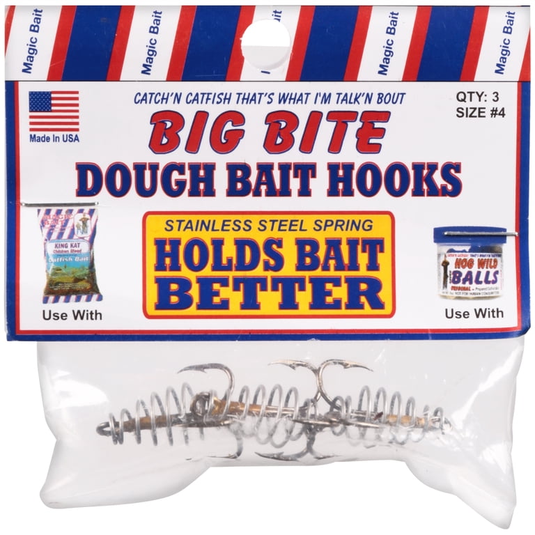 bait the hook well the fish will bite Fishbites Fight Club Weedless Hooks Magic Bait Big Bite Dough