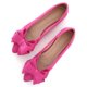 thumbnail image 1 of Zapatillas de ballet SAILING LU Bow-Knot para mujer, ante, rosa, talla 5, 1 of 7