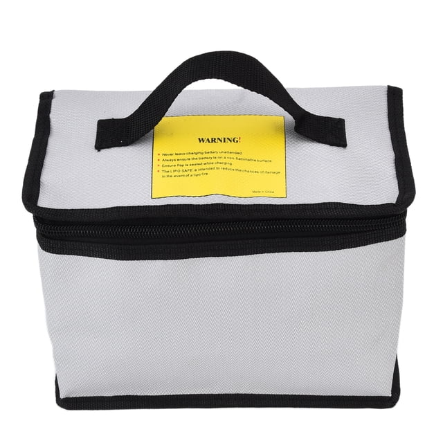 Bolsa de seguridad para cargador de batería de polímero de litio, ignífuga y a prueba de explosiones, para cargar y almacenar baterías.