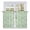 Mint, Emerald, Pistachio, Pine, variant on Beige Garden Botanical Kitchen Curtains 63 Inch Length, Farmhouse Floral Leaves Tiers Curtains for Living Room Berdoom Bathroom, Light Filtering Drapes Rod Pocket Window Treatment 2 Panels 42"Wx63"L