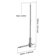 thumbnail image 2 of Unique Bargains 2.5mm Sliding T-Handle Hex Key Wrench for Fast Spinning, CR-V Steel, 2 of 5