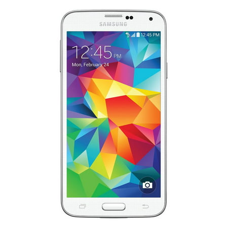 Refurbished Samsung SM5G900VZWAVZW Galaxy S5, White (Verizon