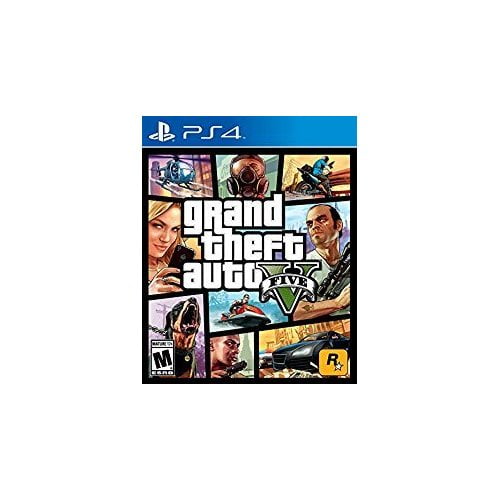 Mængde af rangle støbt Used Grand Theft Auto 5 GTA For PlyStation PS4 (Used) - Walmart.com