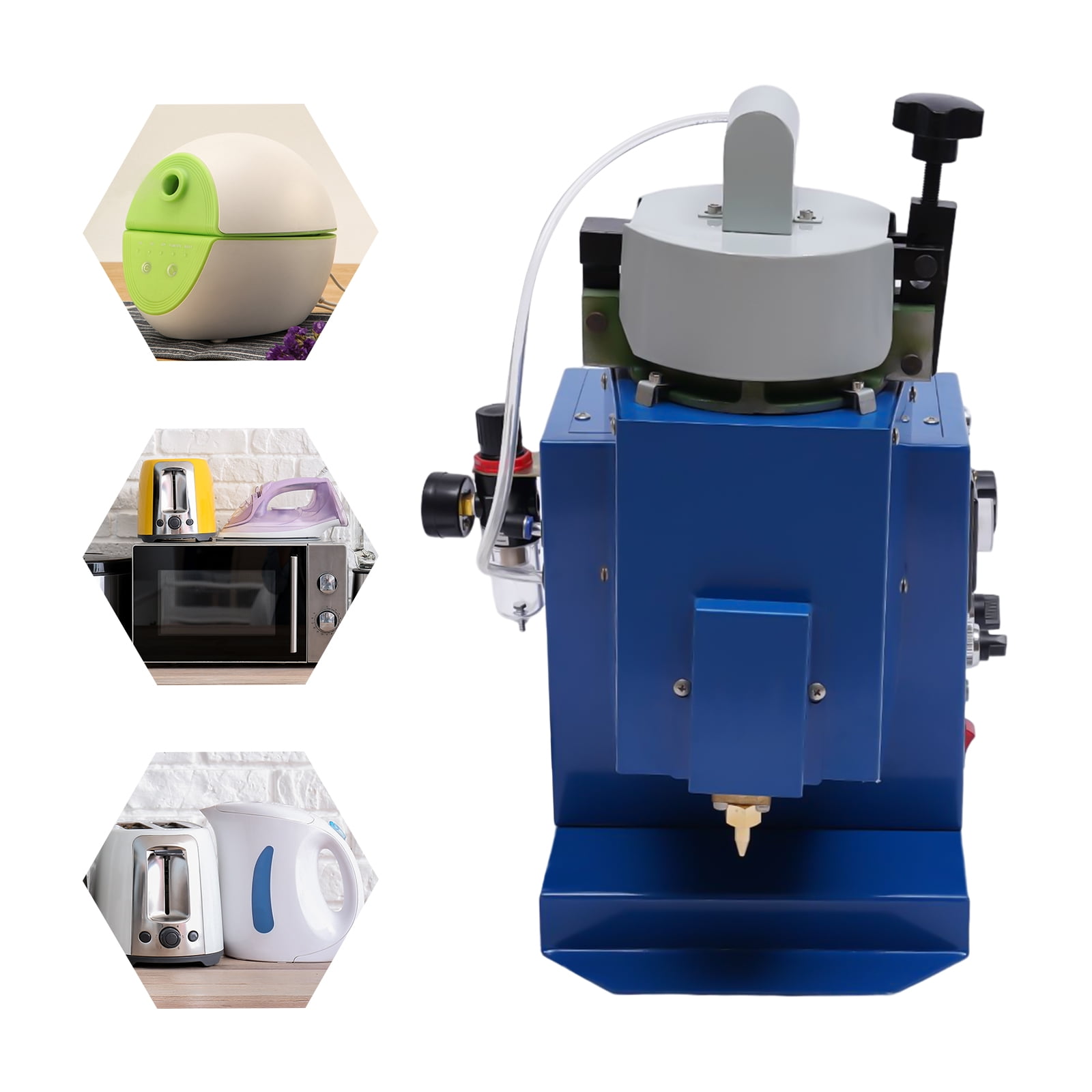 Wildnix Hot Melt Glue Dispenser with Trapezoidal Base, 6.56ft Power Cord, 1250W Power, Temperature Control, and Efficient Operation for Work