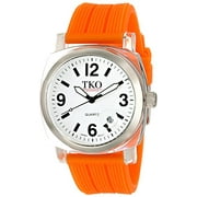 TKO ORLOGI Women's TK558-WO Milano Junior Acrylic Case White Dial Watch