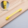 thumbnail image 3 of Scienceny Los tiradores de puerta de muebles de aleación de aluminio añaden elegancia y funcionalidad al pomo de puerta de muebles de puertas Herramientas y ferretería amarillo 96mm, 3 of 6